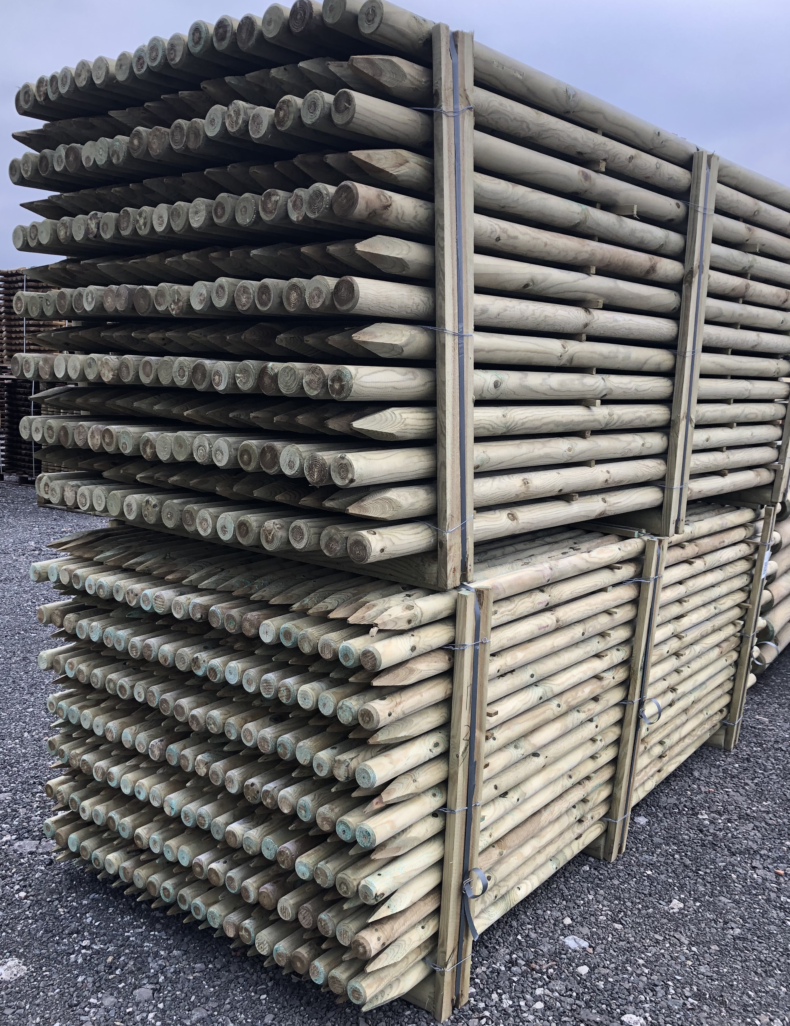 Balenie 56ks Kôl 240cm ø12 sušený impregnovaný