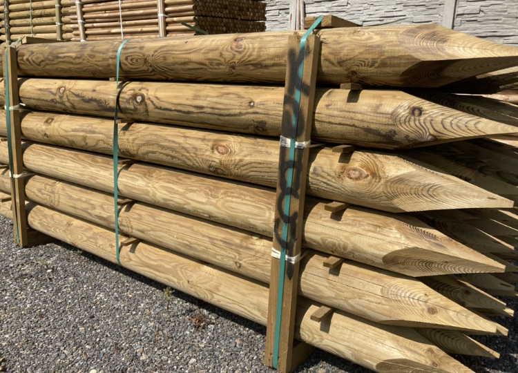 Balenie 99ks Kôl 300cm ø10 sušený impregnovaný