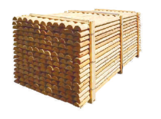 Polopalisáda 200cm ø6 impregnovaná