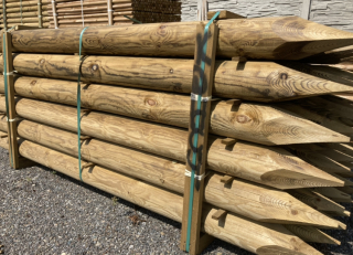 Kôl 300cm ø14 sušený impregnovaný